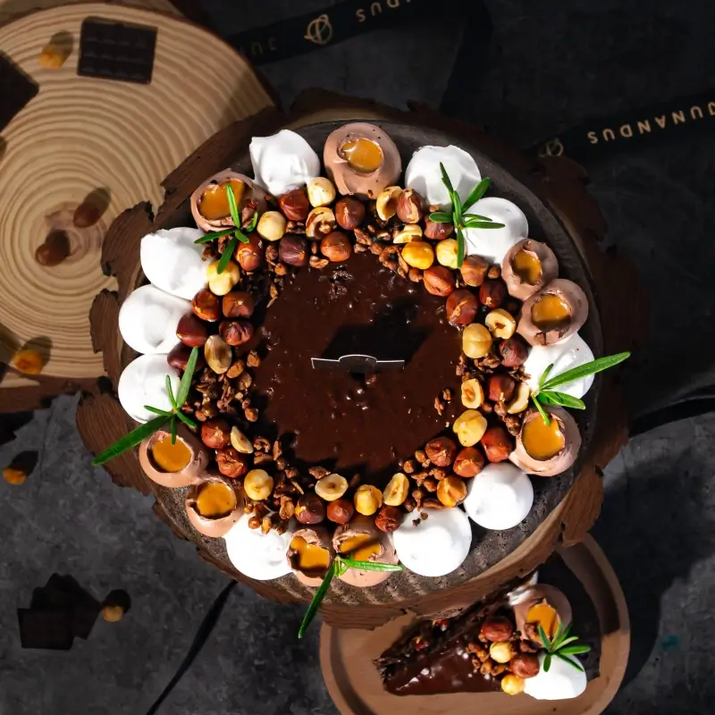 Callebaut® Hazelnut Dark Chocolate Crêpe - Image 2