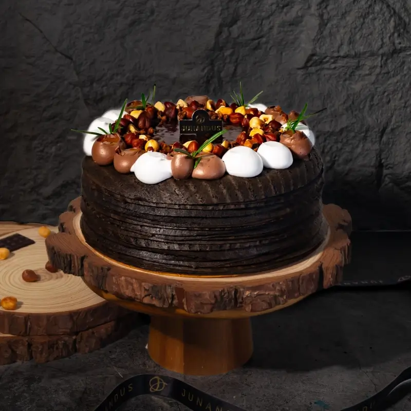 Callebaut® Hazelnut Dark Chocolate Crêpe - Image 4