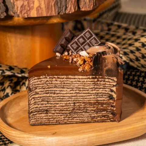 Triple Chocolate Crêpe (Slice)