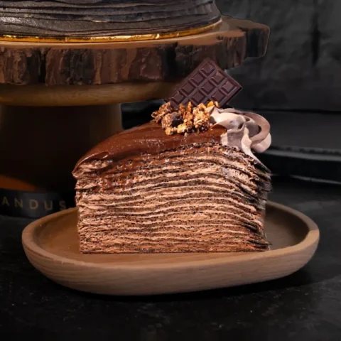 Triple Chocolate Crêpe (Slice)