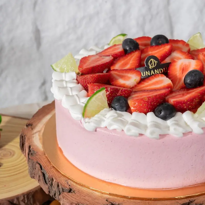 Antioxidant Berries Chocolate Yogurt Crêpe (Slice) - Image 4