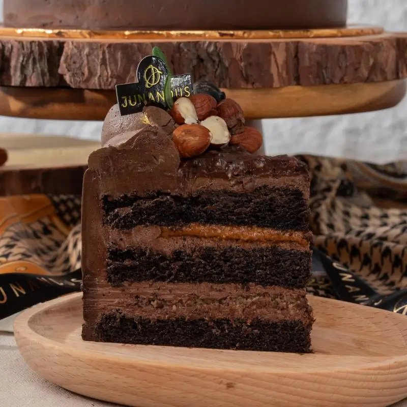 Callebaut® Gianduja Dark Chocolate Chiffonge® (Slice)