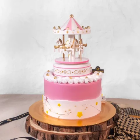 Carousel Theme Cake