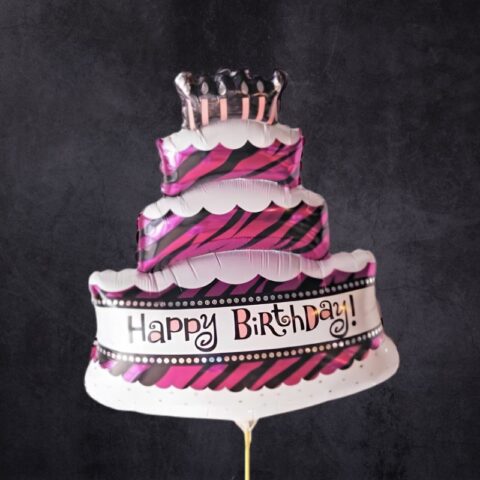 Purple Cake Balloon (Large)