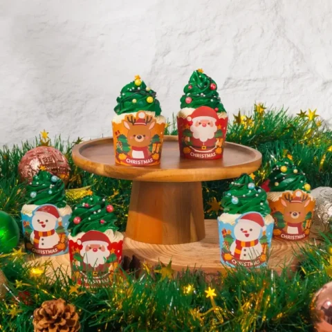 Twinkle Tree Cupcakes (6pcs)