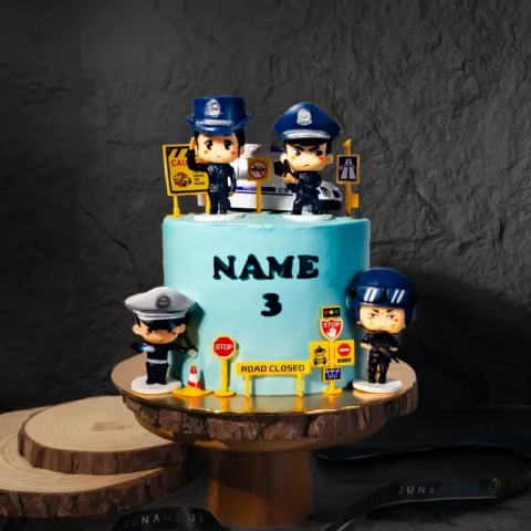 Policeman Theme Cake
