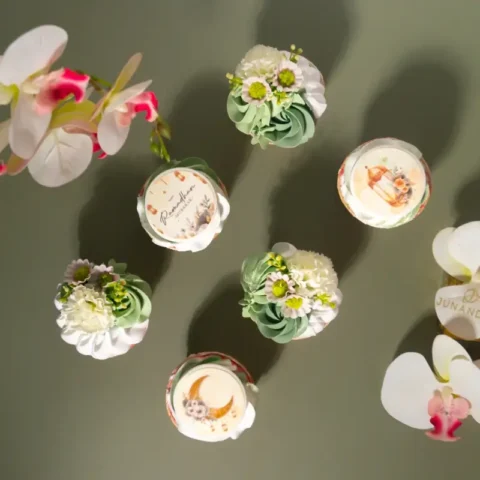 Eid Wishes Cupcakes (6 pcs)