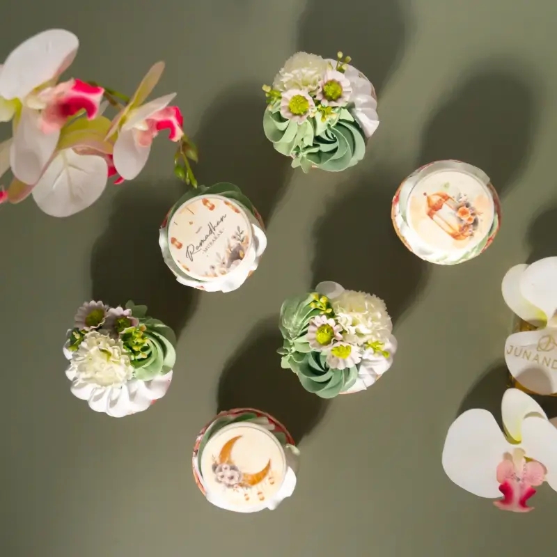 Eid Wishes Cupcakes (6 pcs)