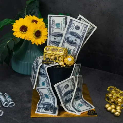 Money Theme Cake