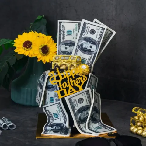 Money Theme Cake