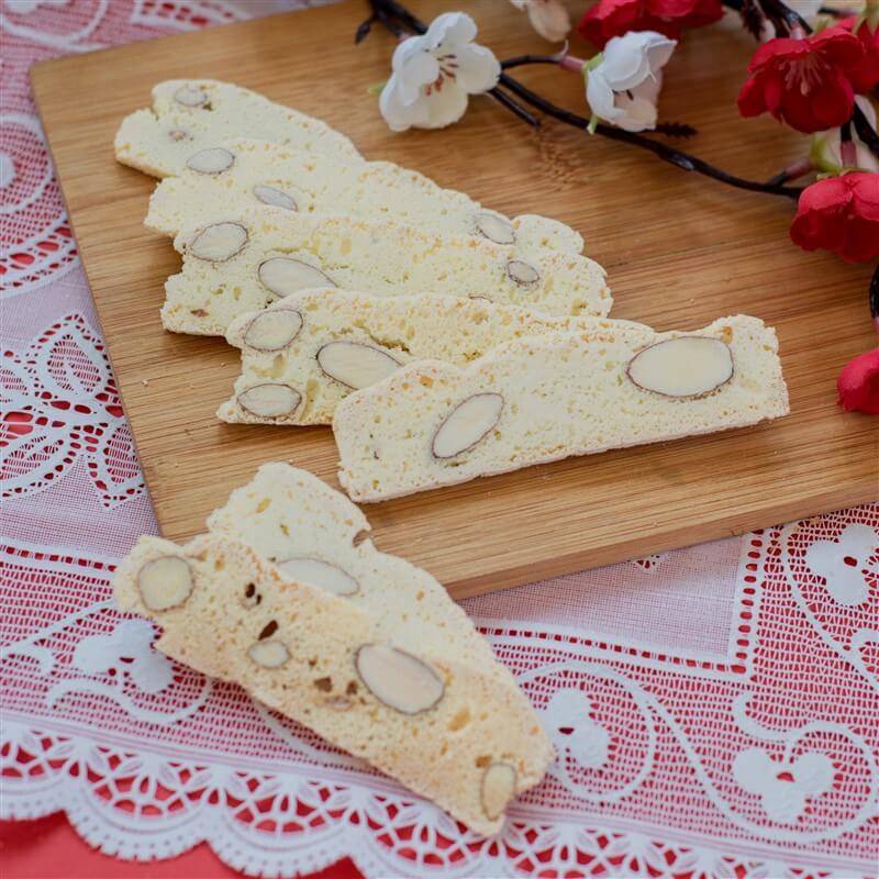 Italian Biscotti Classical Crispy & Rich Almonds Biscotti