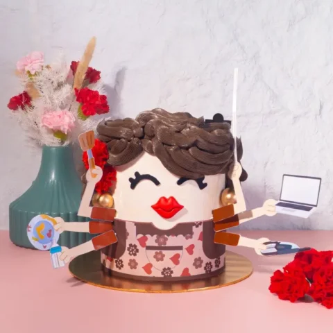 Best Mom Theme Cake