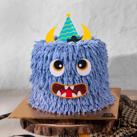 Monster Theme Cake