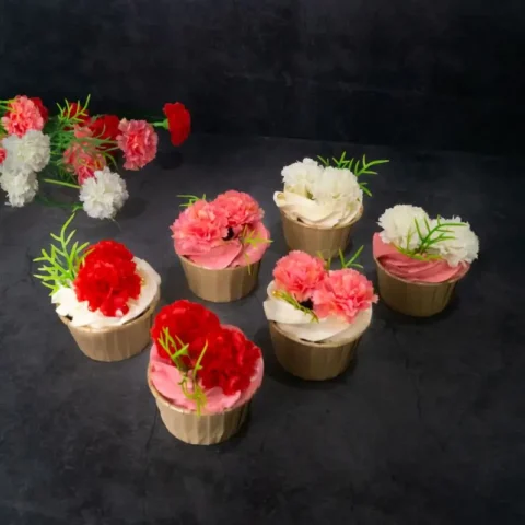 Carnation Cupcakes