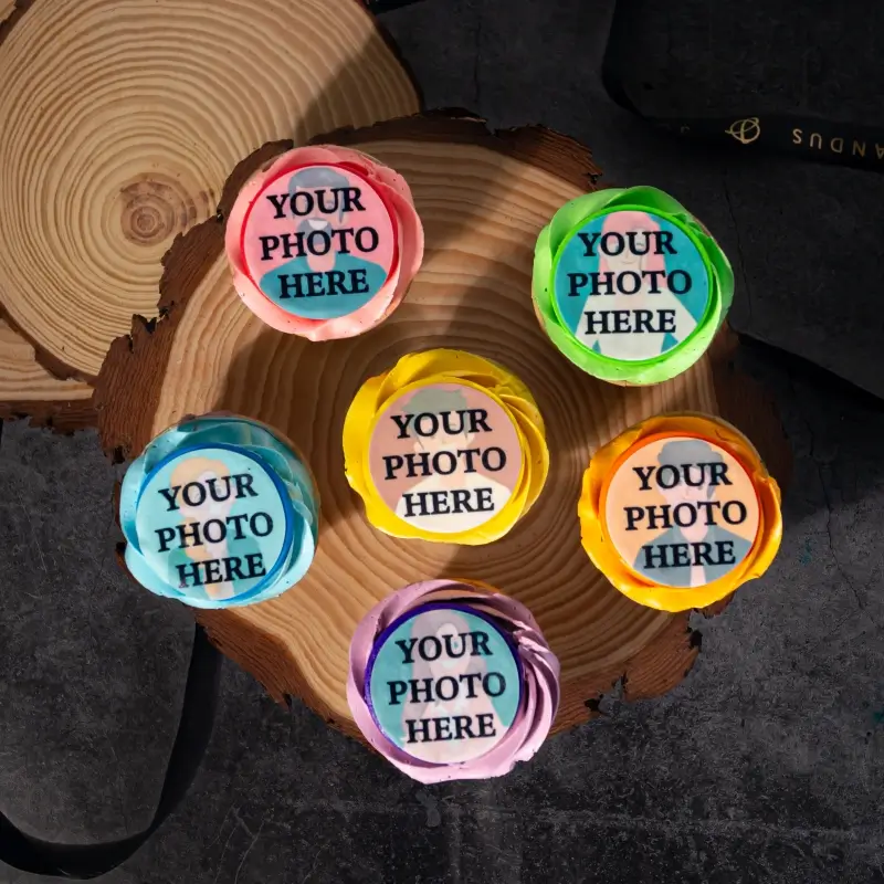 Sugar Image Cupcakes - Image 2