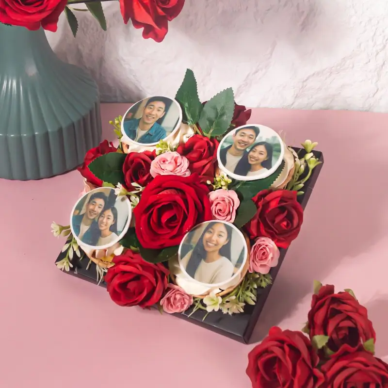 Rosie Couple Cupcakes - Image 2