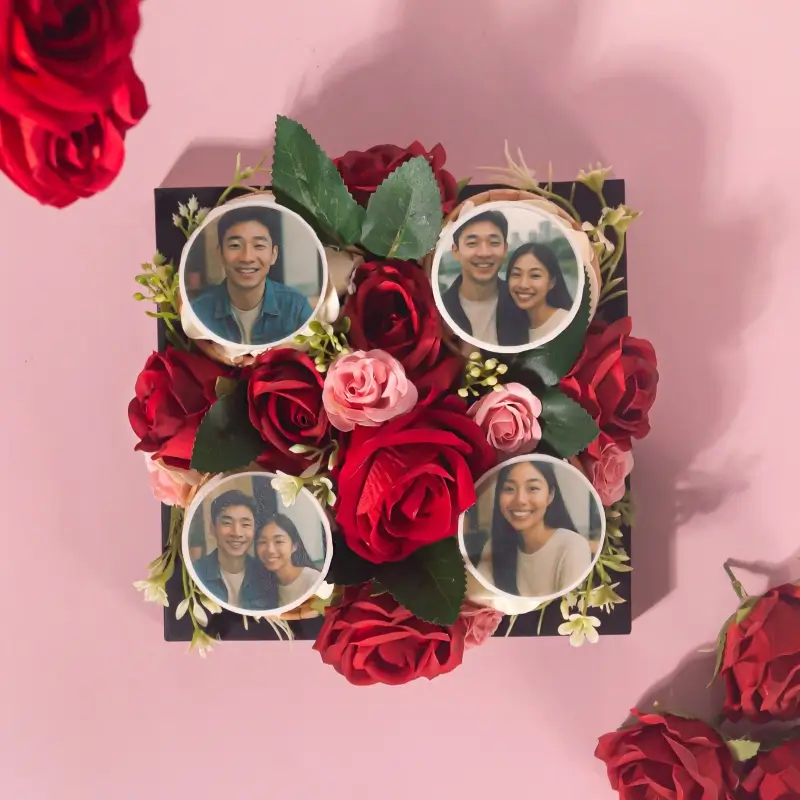 Rosie Couple Cupcakes - Image 3