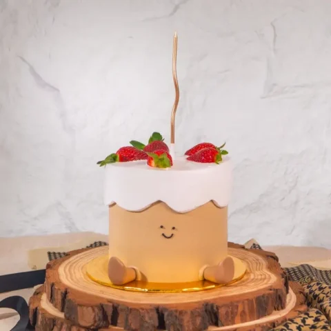 Strawberry Plushie Cake