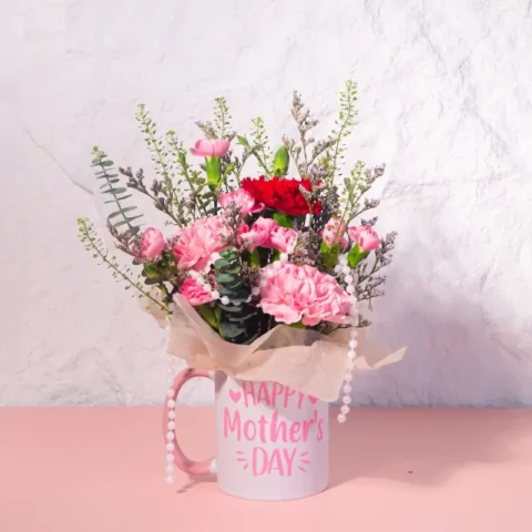 Mother's Day Flower in Mug