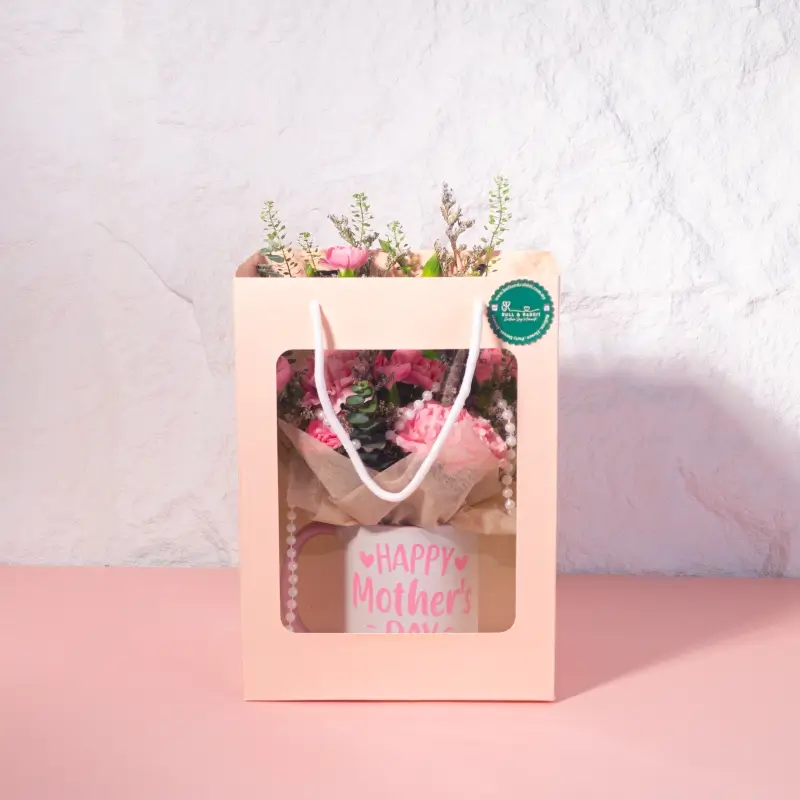Mother's Day Flower in Mug - Image 3