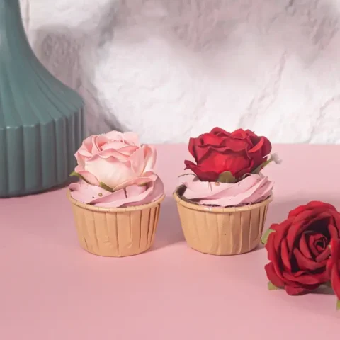 Rosie Cupcakes (2pcs)