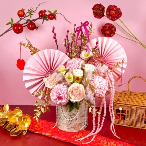 píng ān (Peace) Flower Box