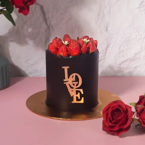 Strawberry Dream Designer Cake