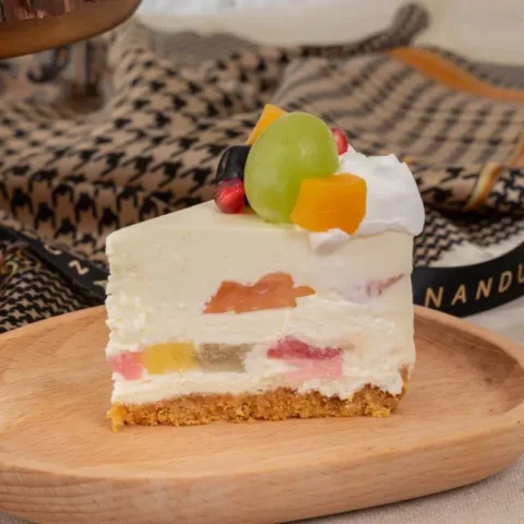 Las Frutas Mosaic Jelly Cheesecake (Slice)